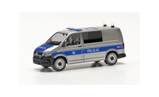Herpa 097109 VW T 6.1 Bus Policja Polen 1:87