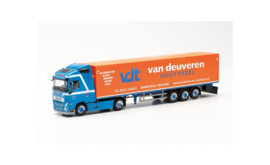 Herpa 315463 Volvo FH Gl. 2020 Schubboden-Sattelzug van Deuveren (Niederlande/Barneveld) 1:87