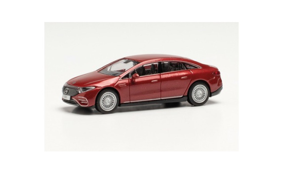 Herpa 430944 Mercedes EQ EQS, hyazinthrot-metallic 1:87