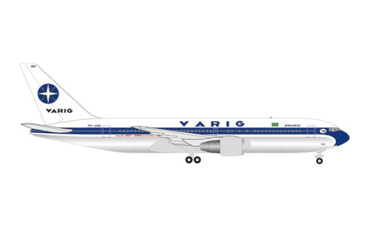 Herpa 536448 Varig Boeing 767-200 PP-VNN 1:500