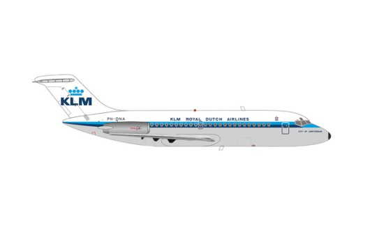 Herpa 572224 KLM Douglas DC-9-15 PH-DNA Amsterdam 1:200