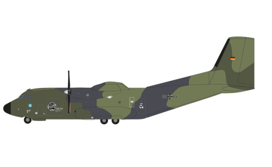 Herpa 572293 Luftwaffe Transall C-160 - WTD 61, Manching Last Flight 50+86 - Vorbestellung 1:200