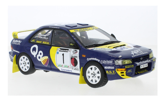 Sun Star 5514 Subaru Impreza 555, No.1, Rally Piancavallo, A.Dallavilla/D.Fappani, 1998 1:18