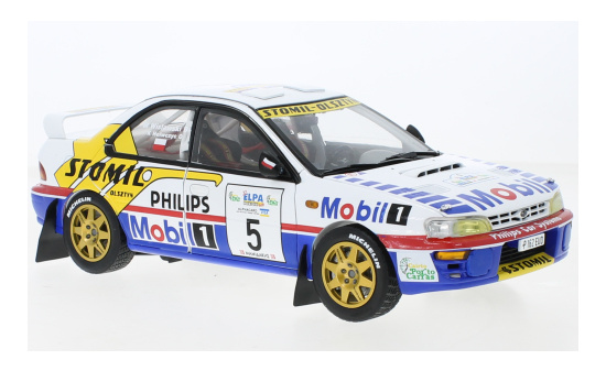 Sun Star SUN5519 Subaru Impreza 555 - Mobil 1 - Elpa Rally Halkidiki - K.Holowczyc - M.Wislawski 1:18