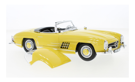 Norev B66040669 Mercedes 300 SL Roadster (W198 II), gelb 1:18