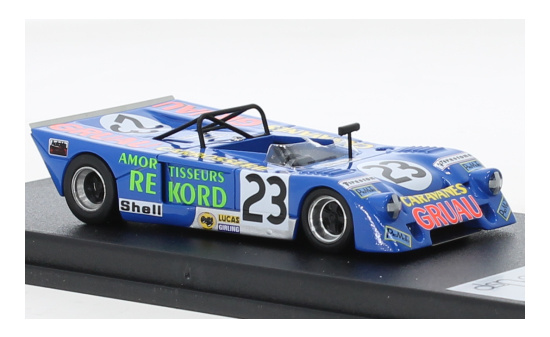 Trofeu DSN-24 Chevron B21, RHD, No.23, 24h Le Mans, B.Robinson/J.Rondeau, 1972 1:43