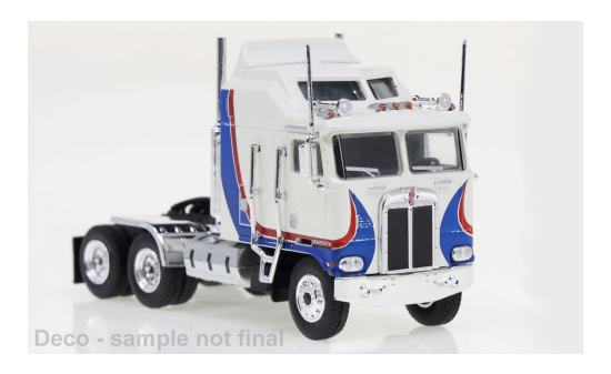 Brekina 85731 Kenworth K 100 Aerodyne, weiss/blau, 1976 1:87