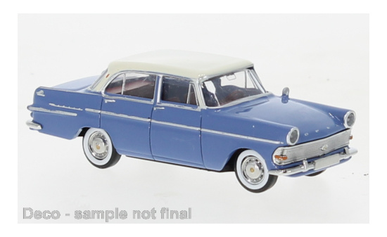 Brekina 20148 Opel P2, blau/hellbeige, 1960 1:87