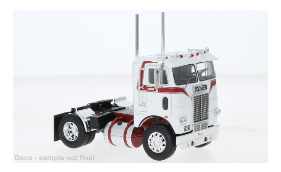 IXO TR12822 Freightliner COE, weiss/rot, 1976 1:43