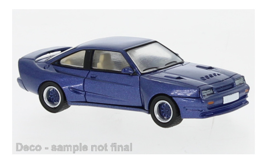 PCX87 PCX870533 Opel Manta B Mattig, metallic-dunkelblau, 1991 1:87