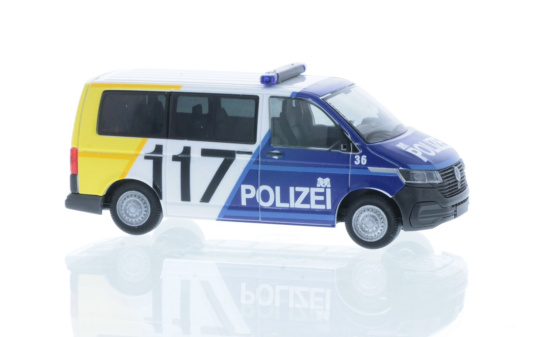 Rietze 53700 Volkswagen T6 Polizei Basel-Stadt (CH), 1:87 1:87