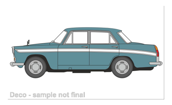 Oxford OXF76ACF006 Austin Cambridge - helltürkis , weiss 1:76