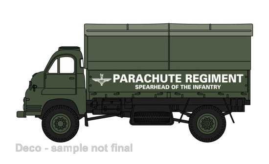 Oxford 76RL003 Bedford RL, Parachute Regiment 1:76