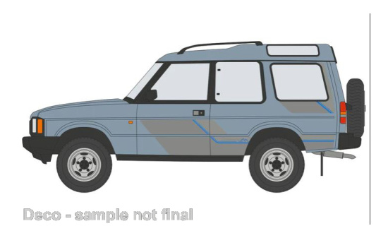 Oxford OXF43DS1002 Land Rover Discovery 1 - hellblau 1:43