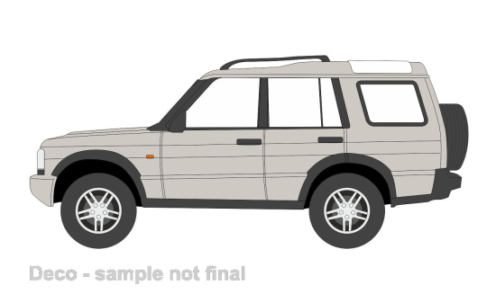 Oxford 76LRD2002 Land Rover Discovery 2, metallic-hellbeige 1:76