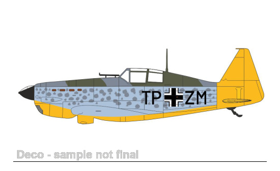 Oxford AC116S Morane Saulnier MS 406, KG200, OssunTarbes, France, 1943 1:72