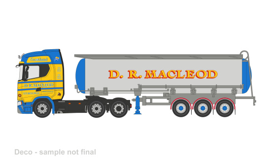 Oxford OXF76SNG003 Scania S Series - D.R.MacLeod 1:76