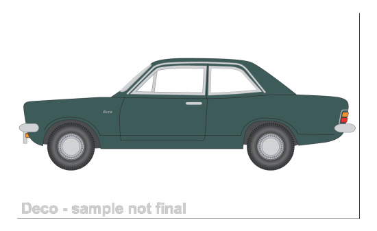 Oxford OXF76HB005 Vauxhall Viva HB - dunkelgrün 1:76