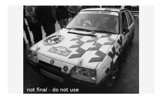 IXO RAC414B22 Skoda Favorit, No.11, Rally WM, Rally Monte Carlo , E.Triner/J.Klima, 1993 1:43