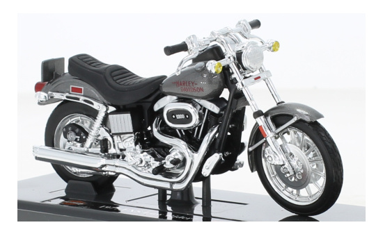 Maisto 20-18866GREY Harley Davidson FXS Low Rider , metallic-grau, 1977 1:18