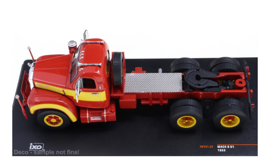 IXO TR13122 Mack B 61, rot/gelb, 1953 1:43