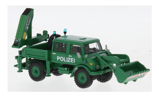 BoS-Models 87820 Mercedes Unimog U416 DoKa, Polizei, 1977 1:87