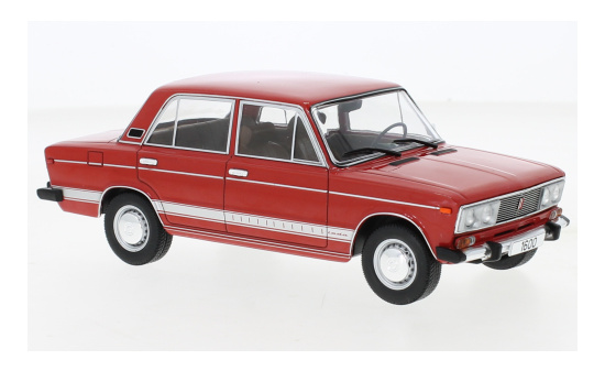 WhiteBox 124123 Lada 1600 LS, rot, 1976 1:24