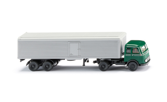 Wiking 055601 Koffersattelzug (MB Pullman) - moosgrün 1:87