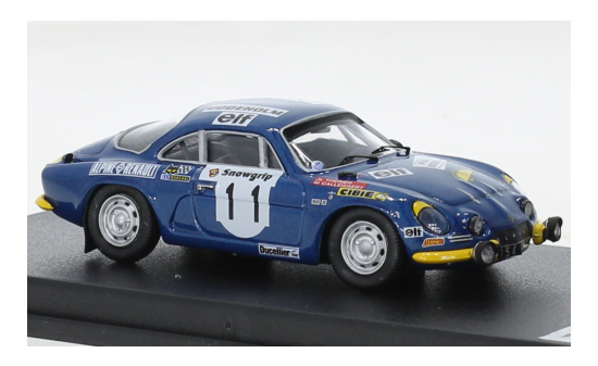 Trofeu RRSE20 Alpine Renault A110, No.11, Rallye WM, Rallye Schweden, J-L.Therier/M.Callewaert, 1973 1:43