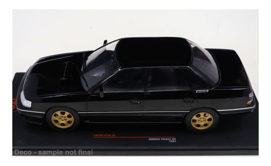 IXO 18CMC131A22 Subaru Legacy RS, schwarz, 1991 1:18