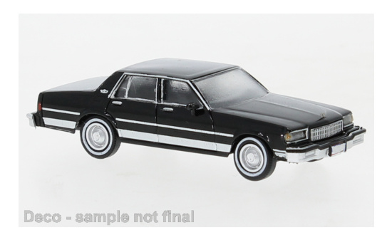 Brekina 19700 Chevrolet Caprice, schwarz, 1987 1:87