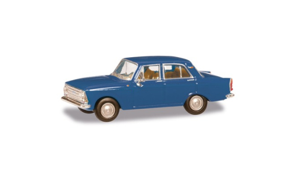 Herpa 024365-005 Moskwitsch 408, enzianblau 1:87