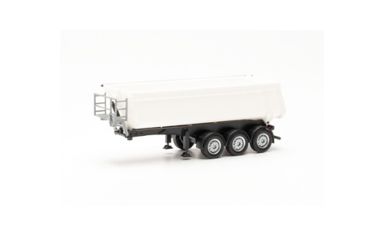 Herpa 077026 Schmitz Cargobull Kippauflieger mit Stahlmulde 1:87