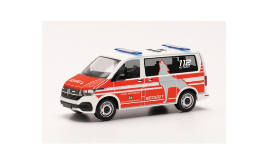 Herpa 096928 VW T 6.1 Bus Feuerwehr Wolfsburg 1:87