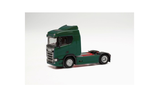 Herpa 307642-003 Scania CR 20 ND Zugmaschine, dunkelgrün 1:87