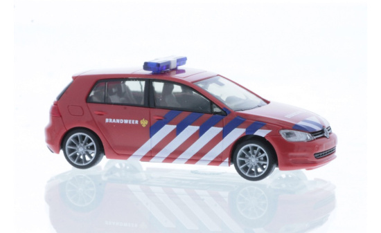 Rietze 53208 Volkswagen Golf 7 Brandweer (NL), 1:87 1:87