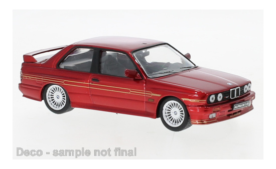 IXO CLC453N22 BMW Alpina B6 3.5S, metallic-rot/Dekor, 1989 1:43
