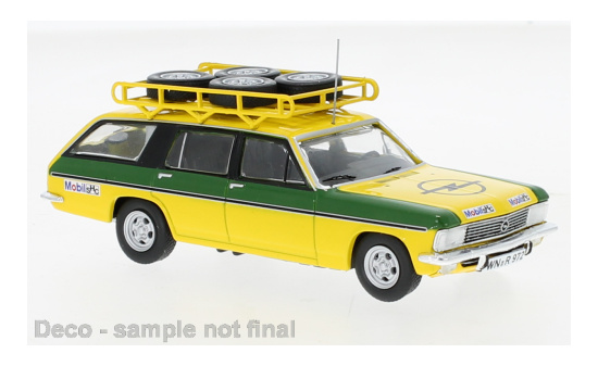 IXO RAC418X22 Opel Admiral B Caravan, Team Irmscher, Rally Assistance 1:43