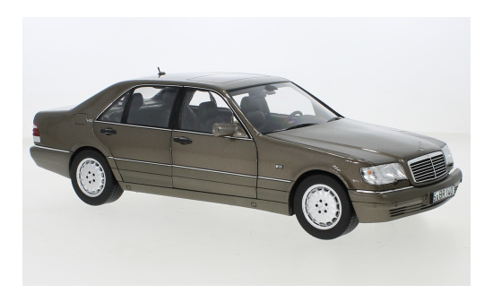 Norev B66040684 Mercedes S 600 (W140), metallic-braun, 1994 1:18