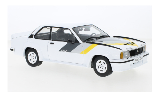 Sun Star 5399 Opel Ascona B 400, weiss/Dekor, Strassenversion, 1980 1:18