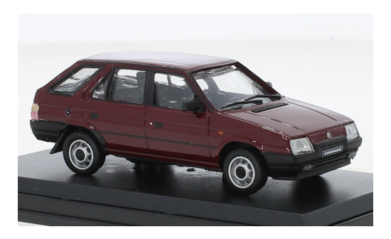 Abrex 143ABS-713BJ Skoda Forman, dunkelrot, 1993 1:43