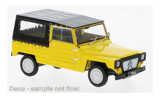 IXO CLC469N22 Citroen Namco Pony, gelb, 1975 1:43