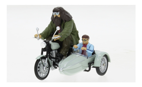 Corgi CC99727 - Hagrids Motorcycle & Sidecar, Harry Potter, mit Figuren 