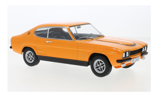 MCG 18295 Ford Capri MK I RS 2600, orange/schwarz, 1973 1:18