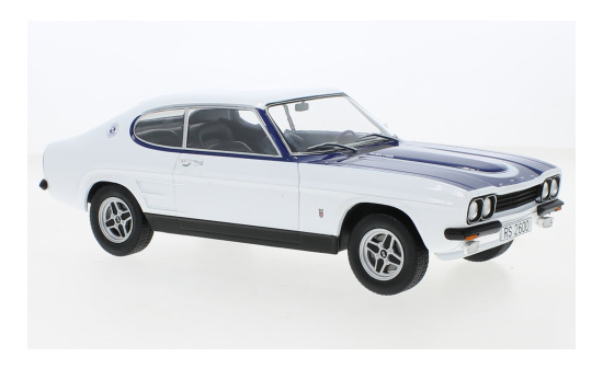 MCG MCG18294 Ford Capri MK I RS 2600 - weiss , blau - Vorbestellung 1:18