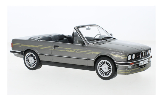MCG 18384 BMW Alpina C2 2.7 Cabriolet, metallic-grau/Dekor, Basis: E30, 1986 1:18
