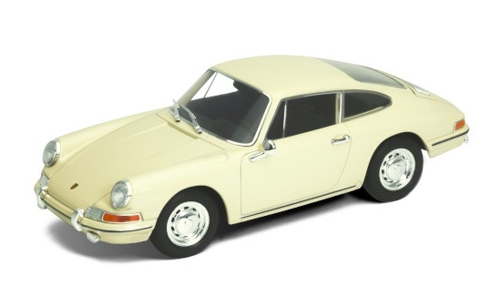 Welly 24087W-CREAM Porsche 911, hellbeige, 1964 1:24
