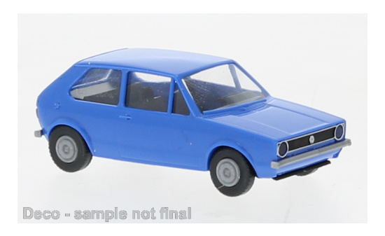 Brekina 25546 VW Golf I, blau, 1974 1:87