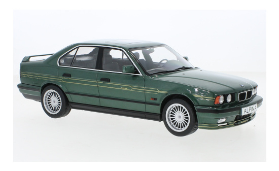 MCG 18229 BMW Alpina B10 4,6, metallic-grün/Dekor, 1994 1:18
