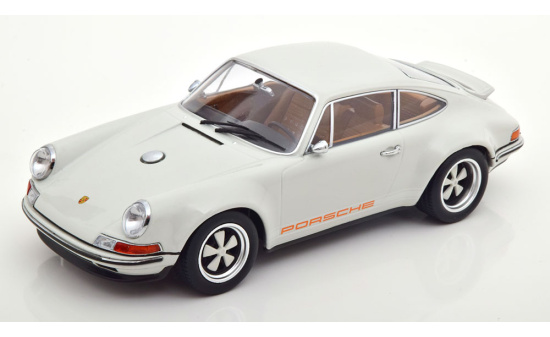 KK-Scale KKS180444 Singer 911 Coupe - hellgrau -  1:18